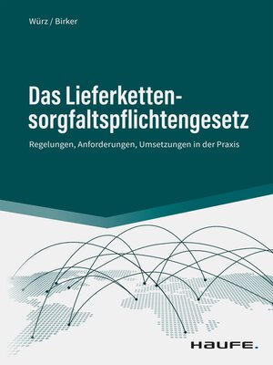 cover image of Das Lieferkettensorgfaltspflichtengesetz